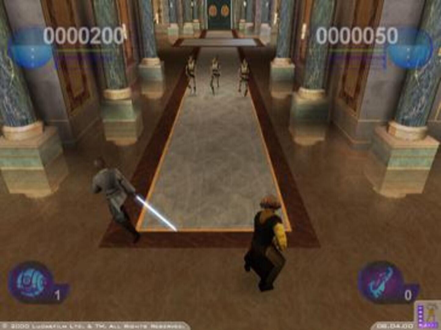 Screenshot for Star Wars: Episode I - Jedi Power Battles