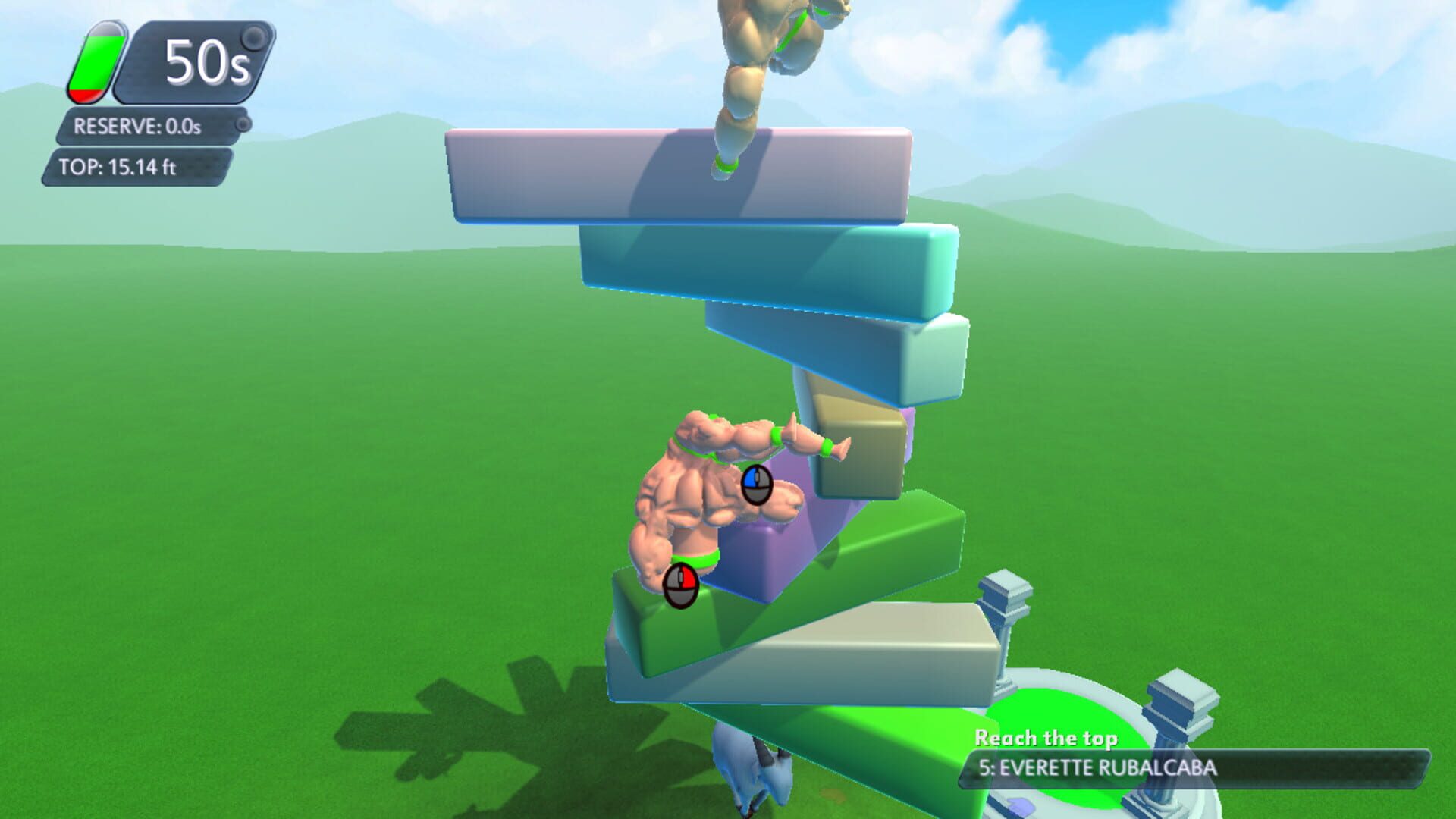 Screenshot for Mount Your Friends 3D: A Hard Man is Good to Climb
