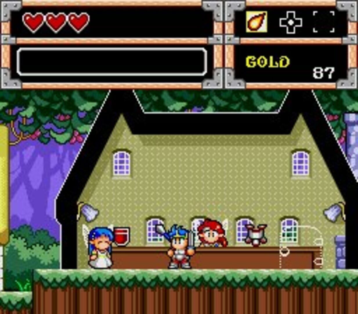 Screenshot for Wonder Boy in Monster World