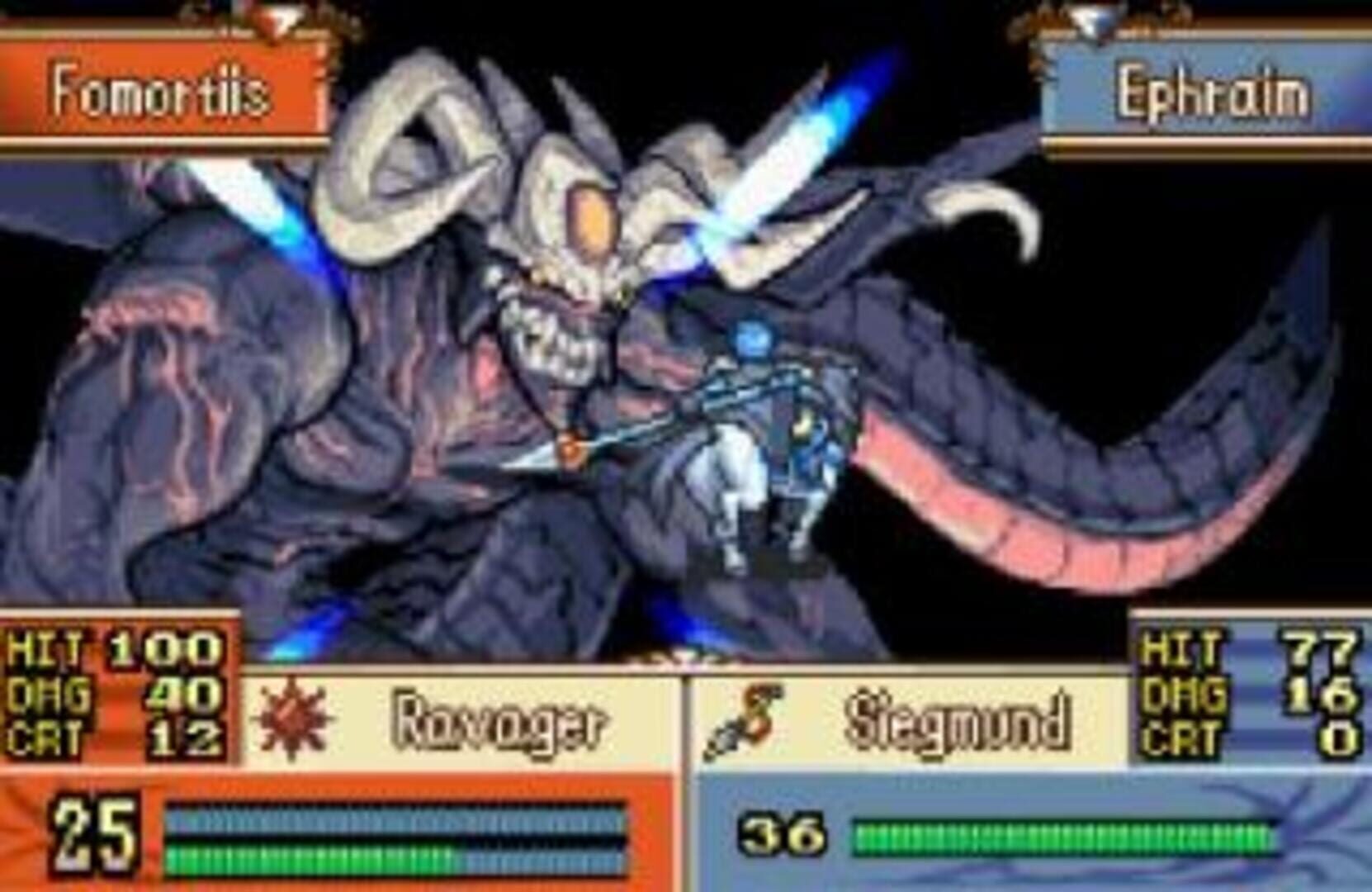 Screenshot for Fire Emblem: The Sacred Stones