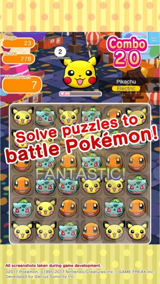 Screenshot for Pokémon Shuffle