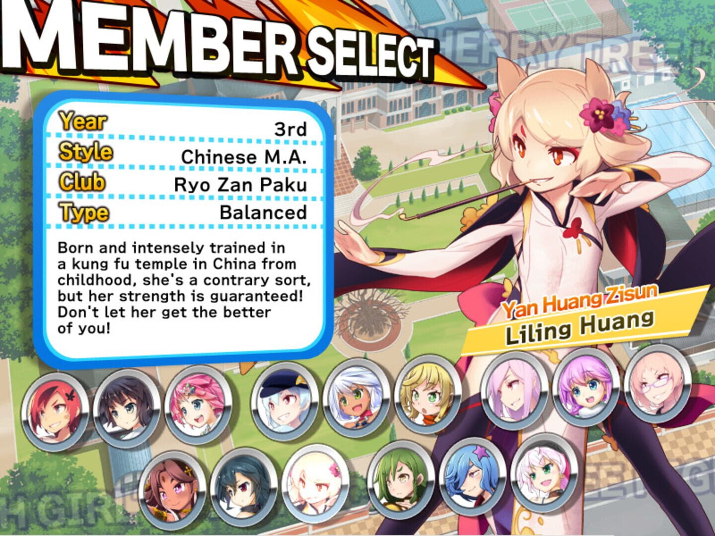 Screenshot for Cherry Tree High Girls' Fight