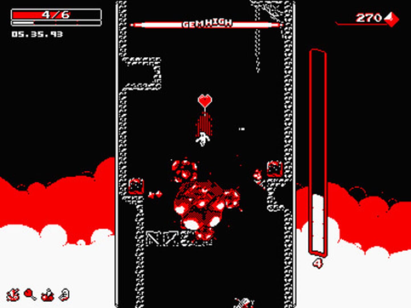 Screenshot for Downwell