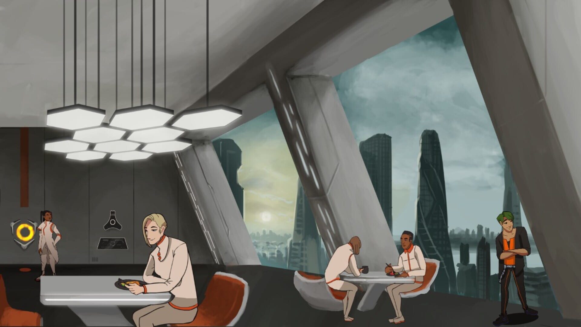 Screenshot for A2Be: A Science Fiction Narrative