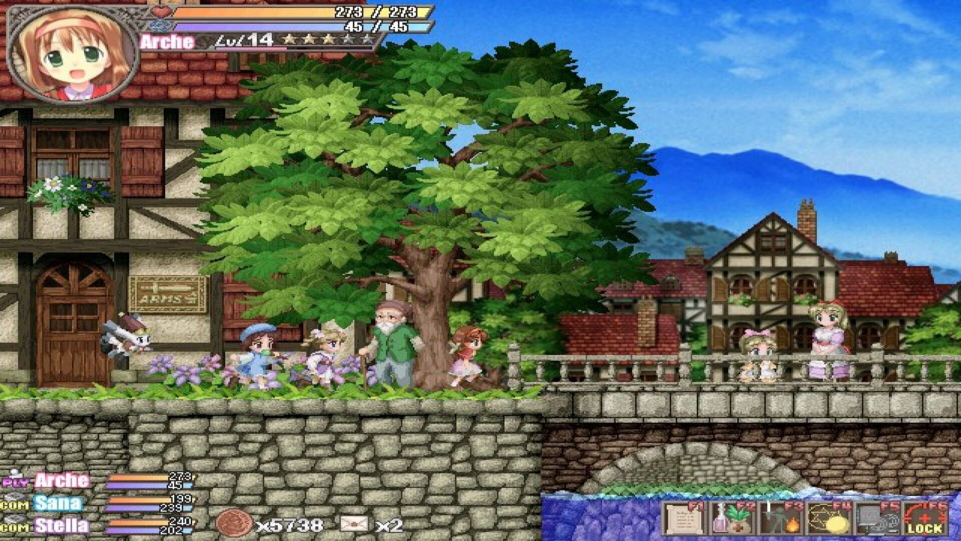 Screenshot for Fortune Summoners: Secret of the Elemental Stone