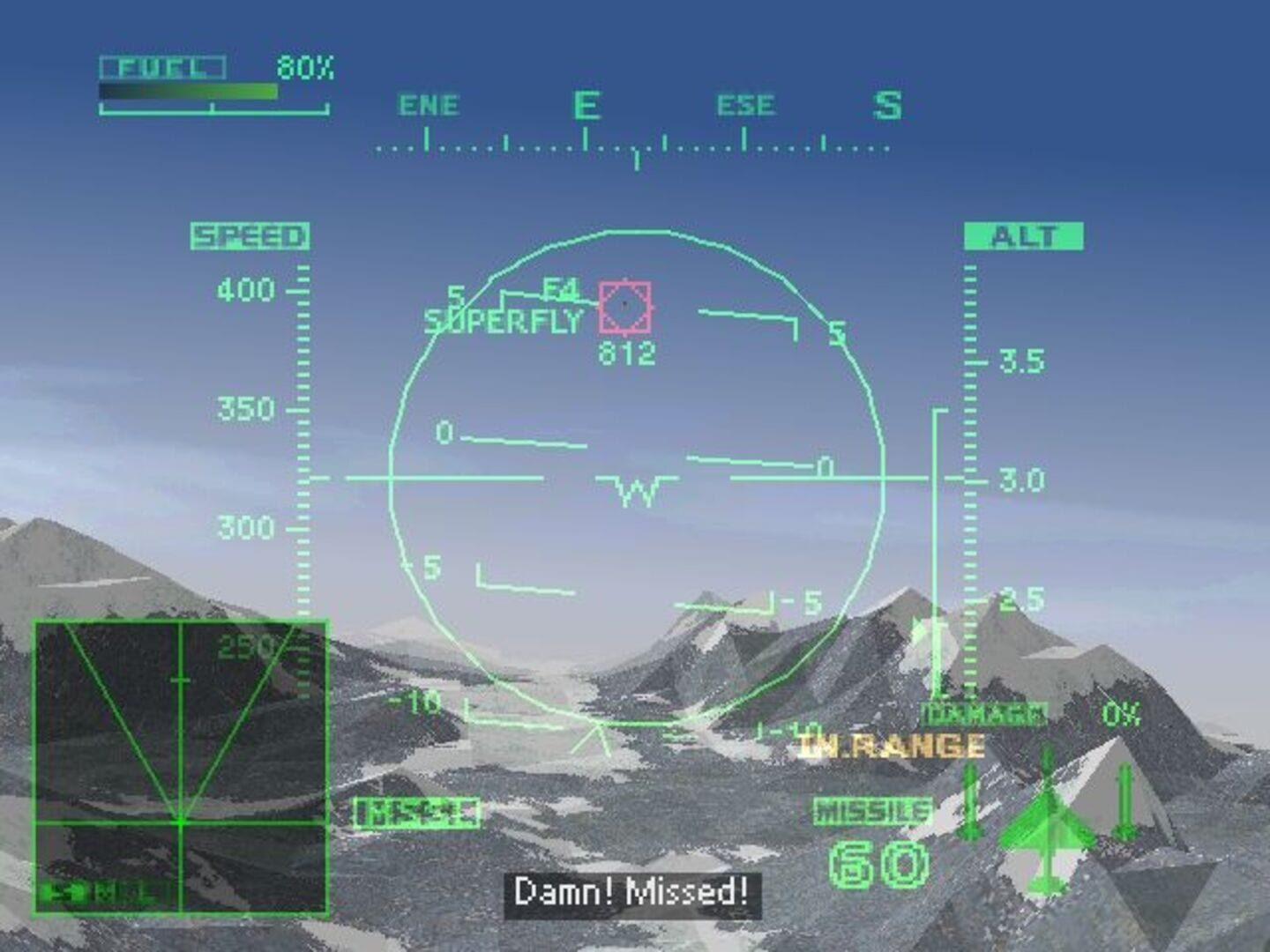Screenshot for Ace Combat 2
