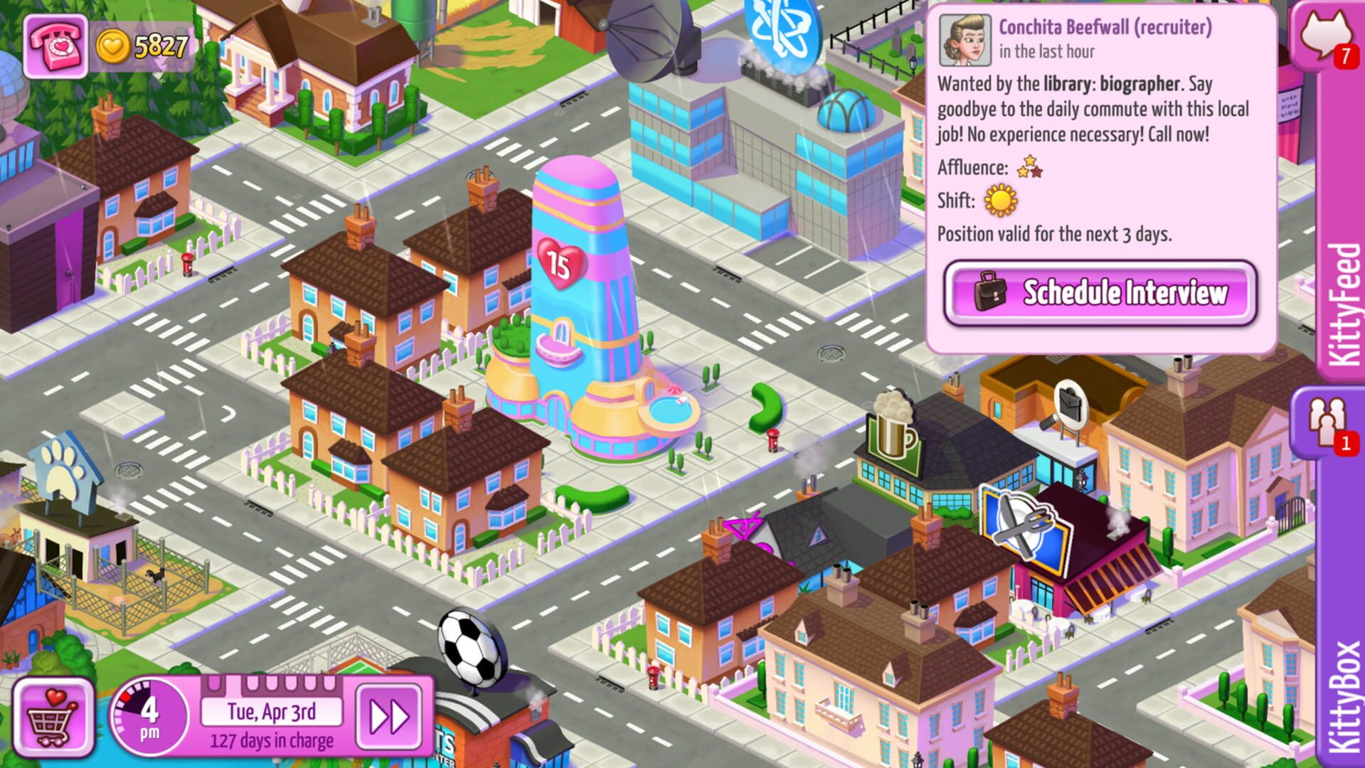 Screenshot for Kitty Powers' Love Life