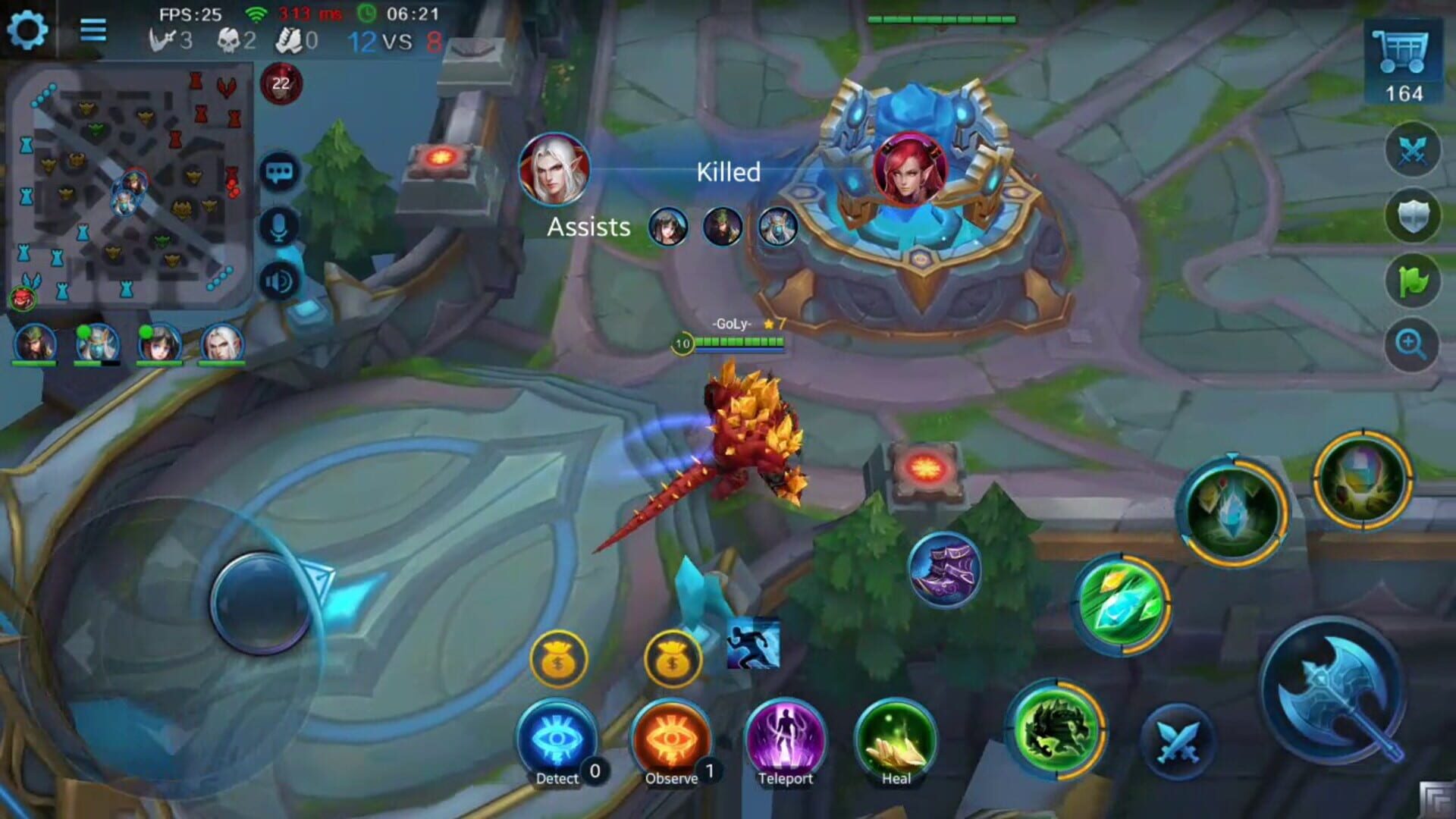 Screenshot for Heroes Evolved