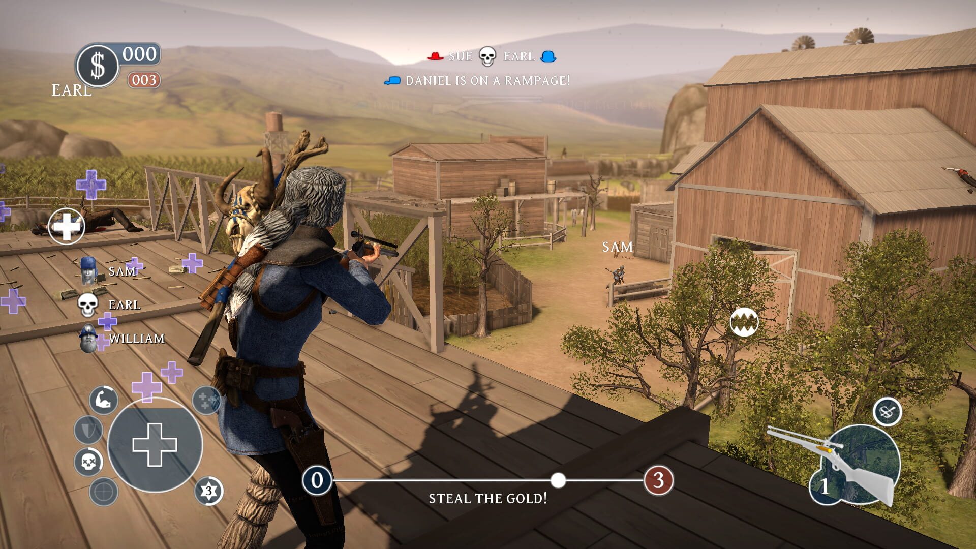 Screenshot for Lead and Gold: Gangs of the Wild West