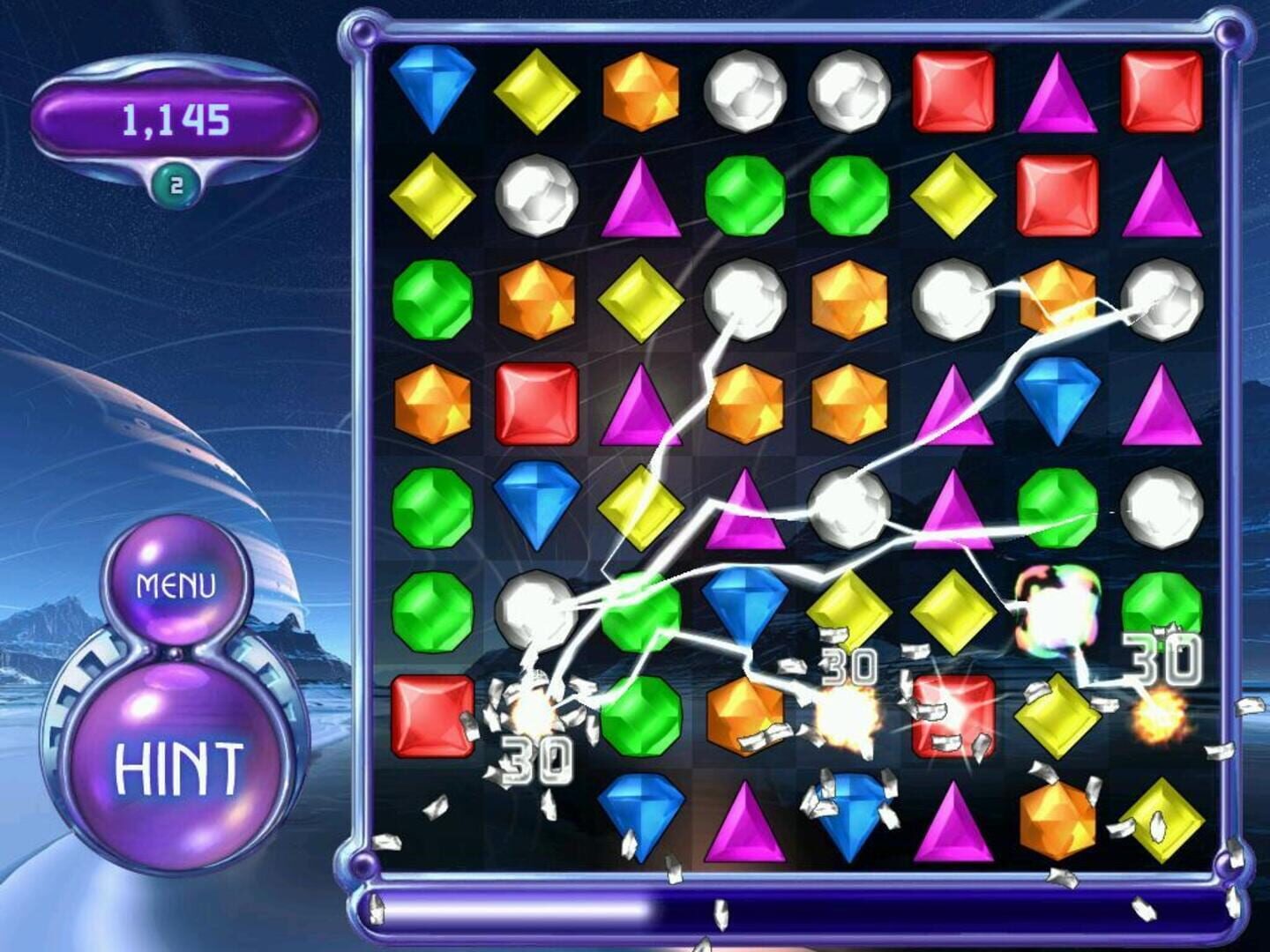 Screenshot for Bejeweled 2