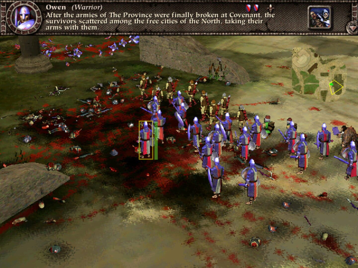 Screenshot for Myth II: Soulblighter