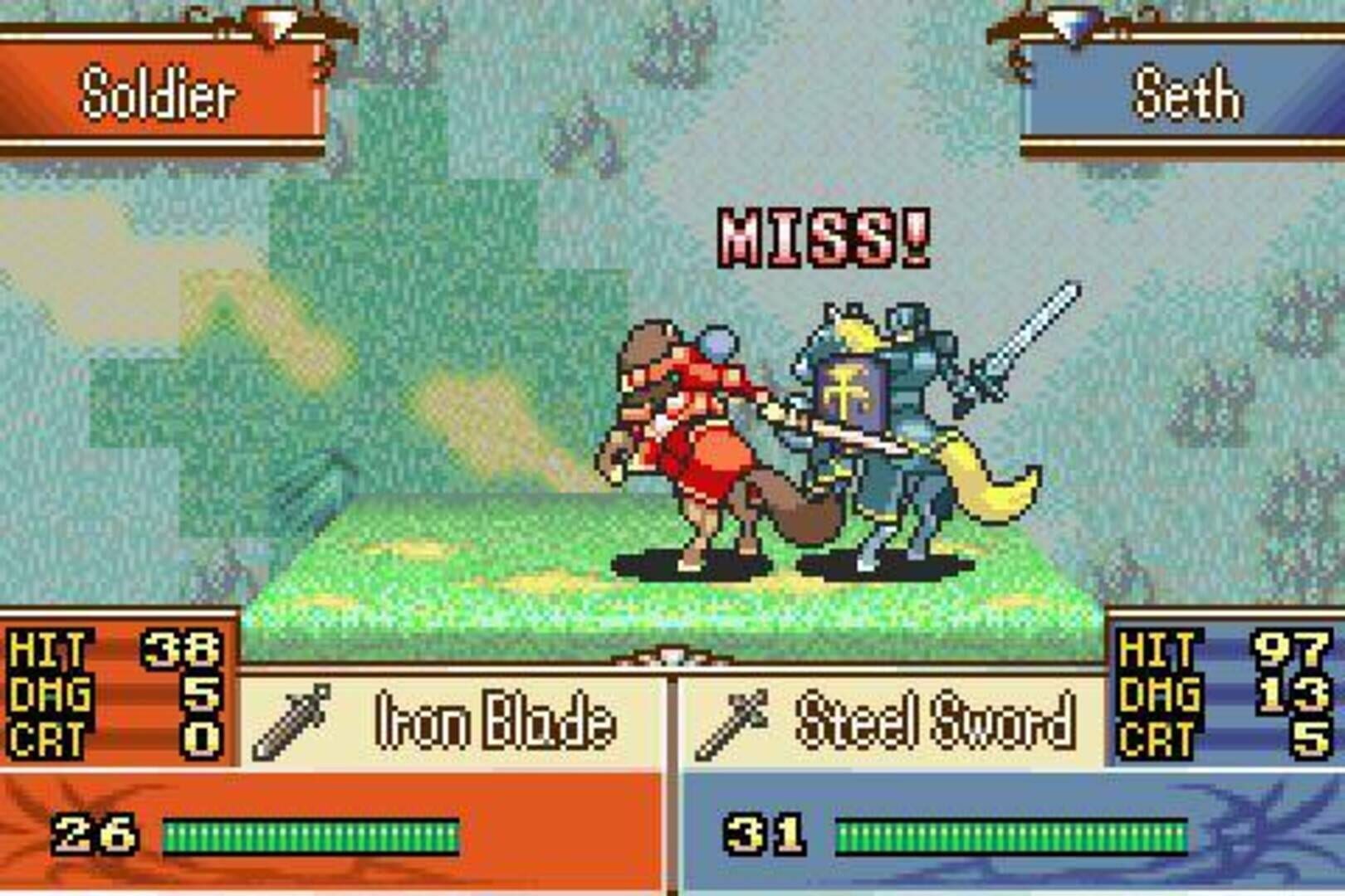 Screenshot for Fire Emblem: The Sacred Stones
