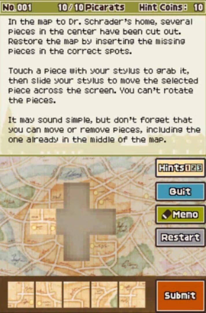 Screenshot for Professor Layton and the Diabolical Box