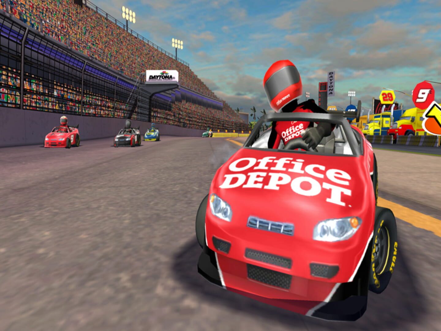 Screenshot for NASCAR Kart Racing