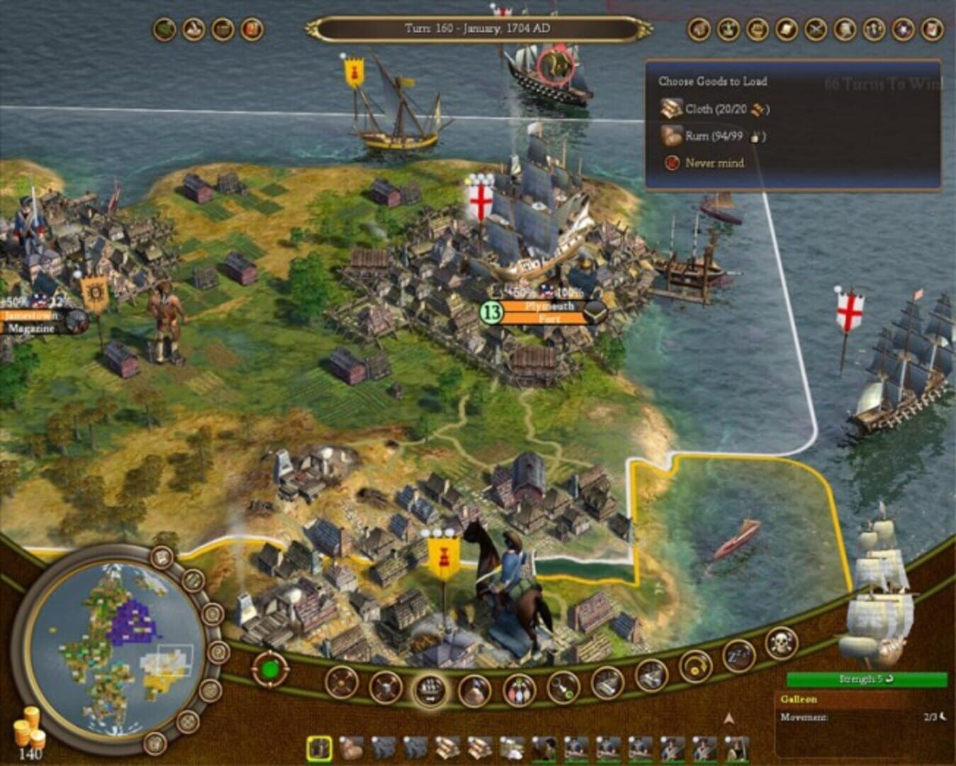 Screenshot for Sid Meier's Civilization IV: Colonization