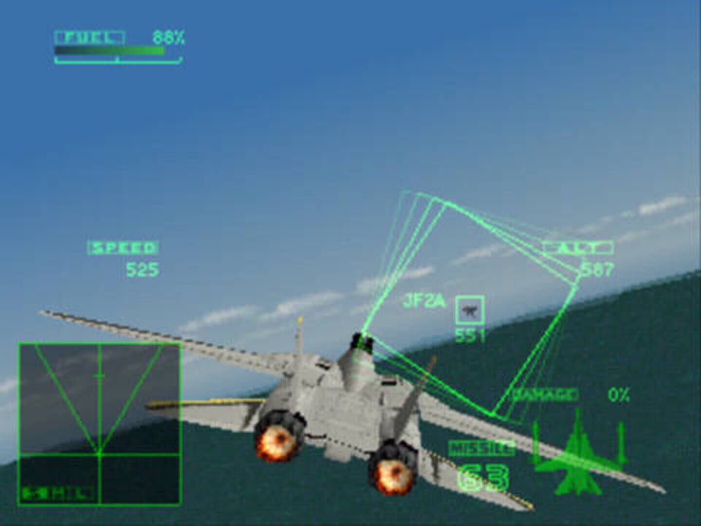 Screenshot for Ace Combat 2