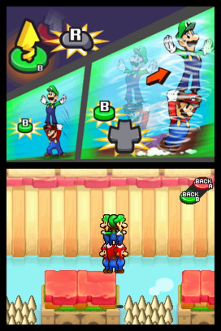 Screenshot for Mario & Luigi: Partners in Time