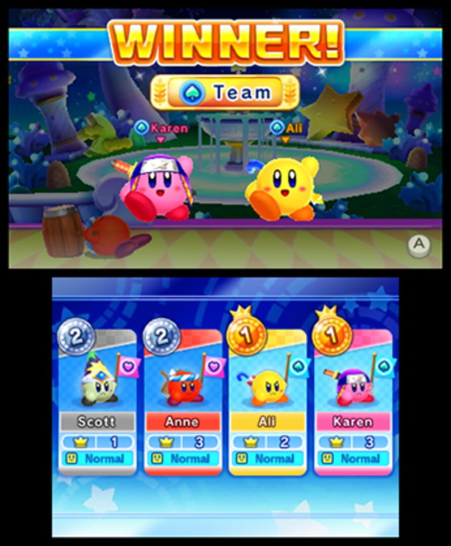 Screenshot for Kirby Fighters Deluxe