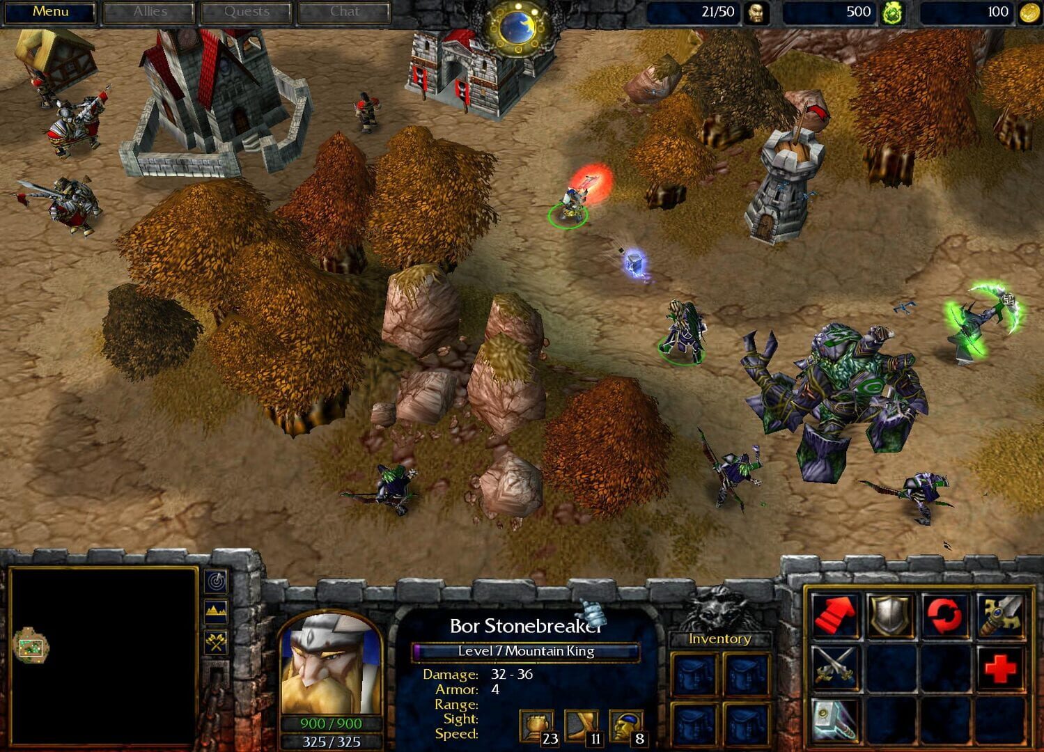 Screenshot for Warcraft III: Reign of Chaos