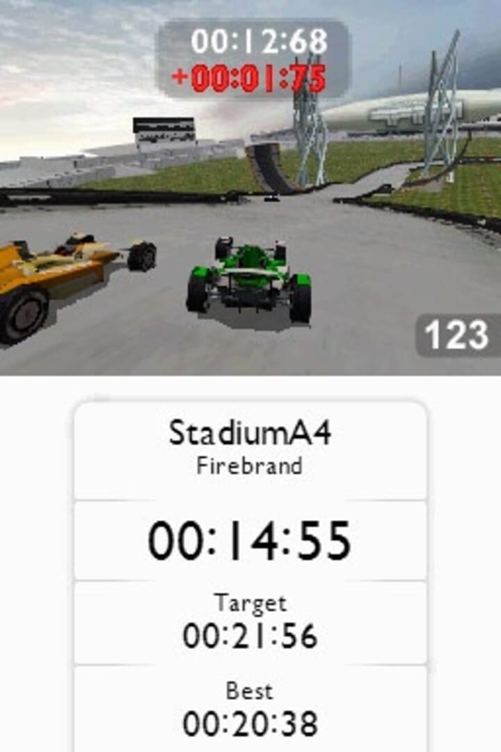 Screenshot for TrackMania DS
