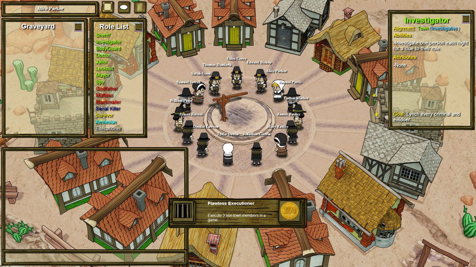 Screenshot for Town of Salem