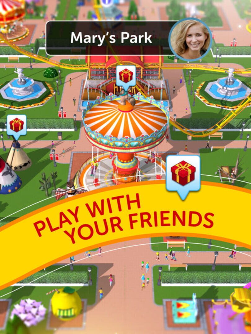 Screenshot for RollerCoaster Tycoon Touch