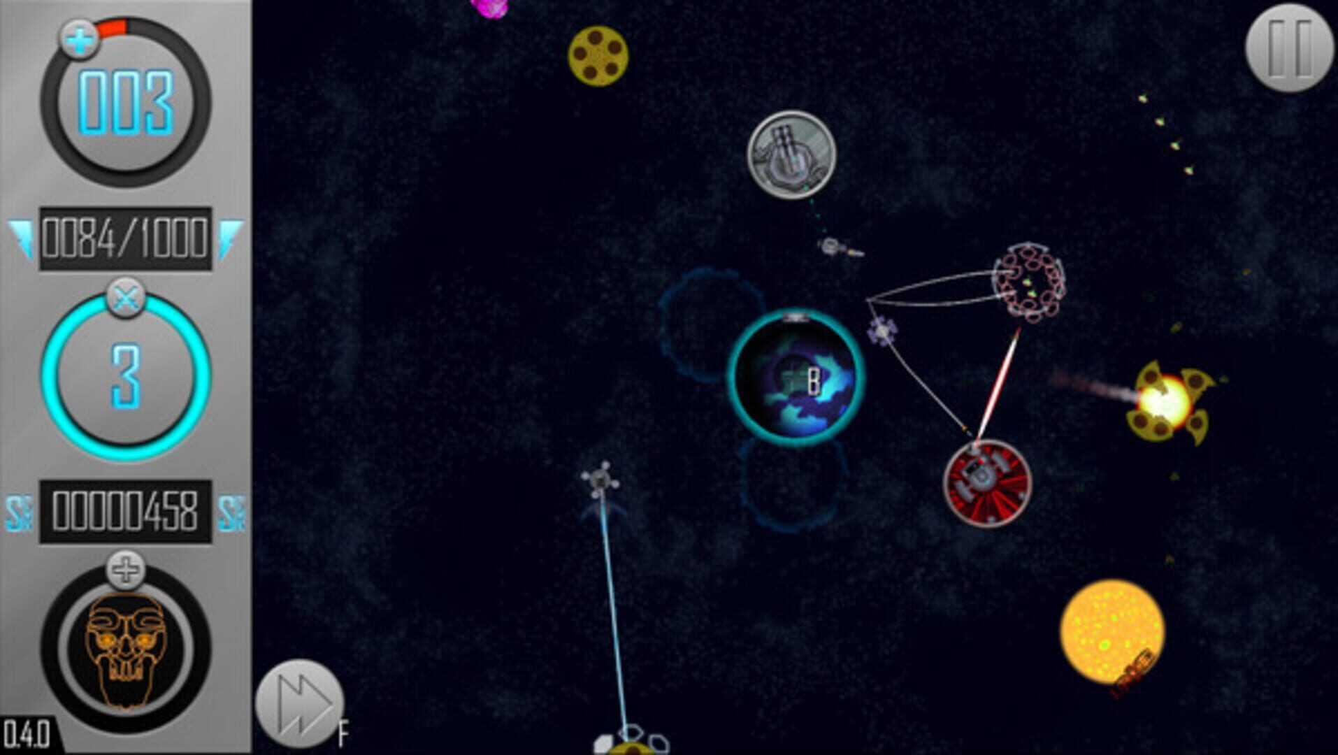 Screenshot for Orbit: Satellite Defense