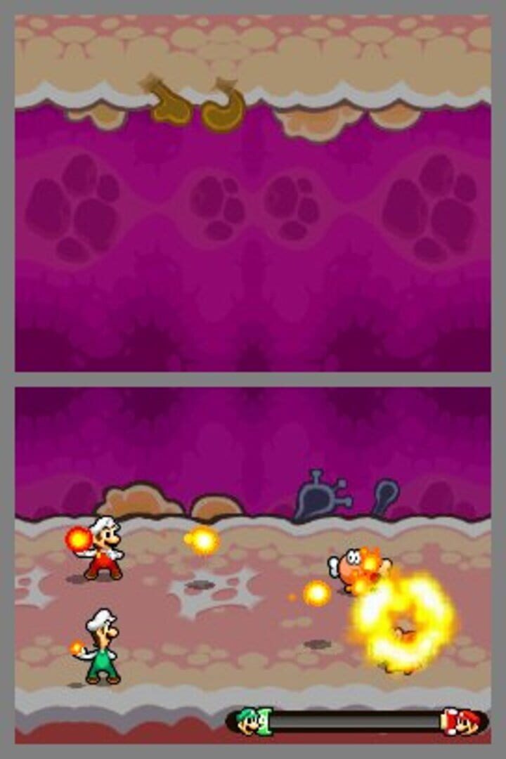 Screenshot for Mario & Luigi: Bowser's Inside Story