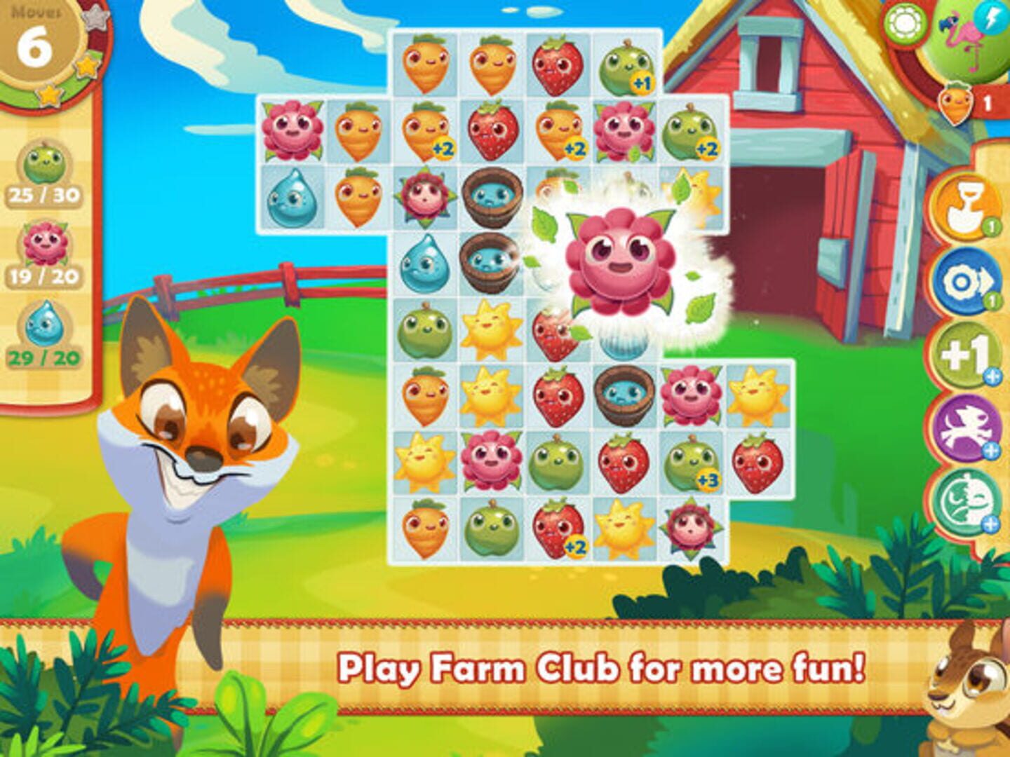 Screenshot for Farm Heroes Saga