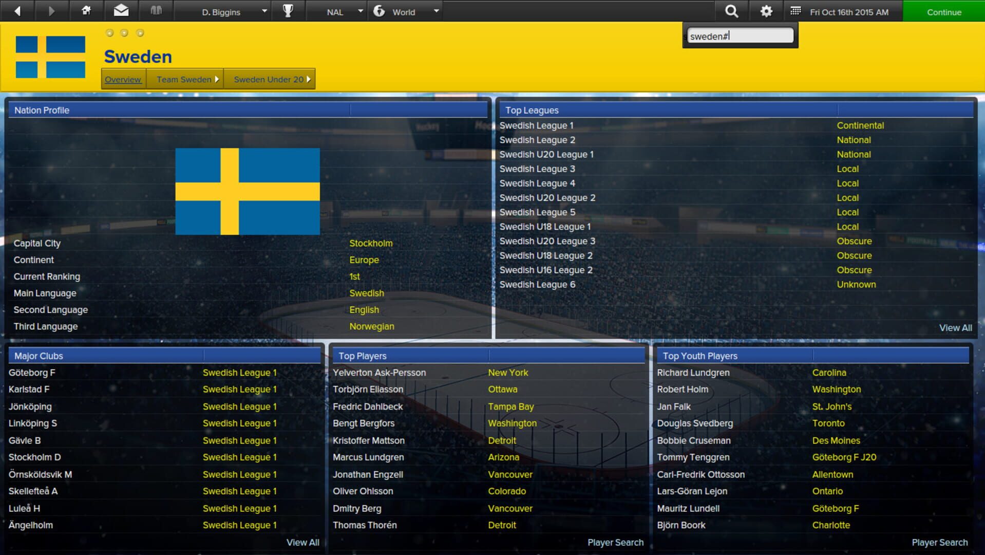 Screenshot for Eastside Hockey Manager