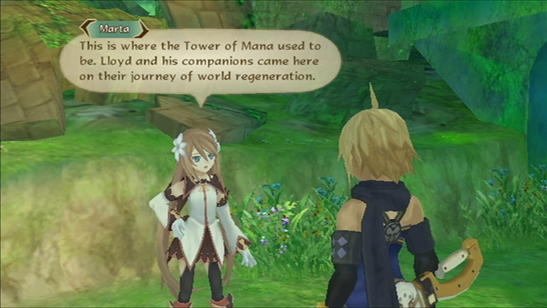 Screenshot for Tales of Symphonia: Dawn of the New World
