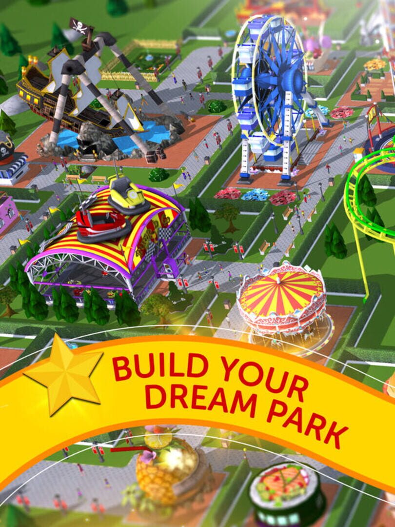 Screenshot for RollerCoaster Tycoon Touch