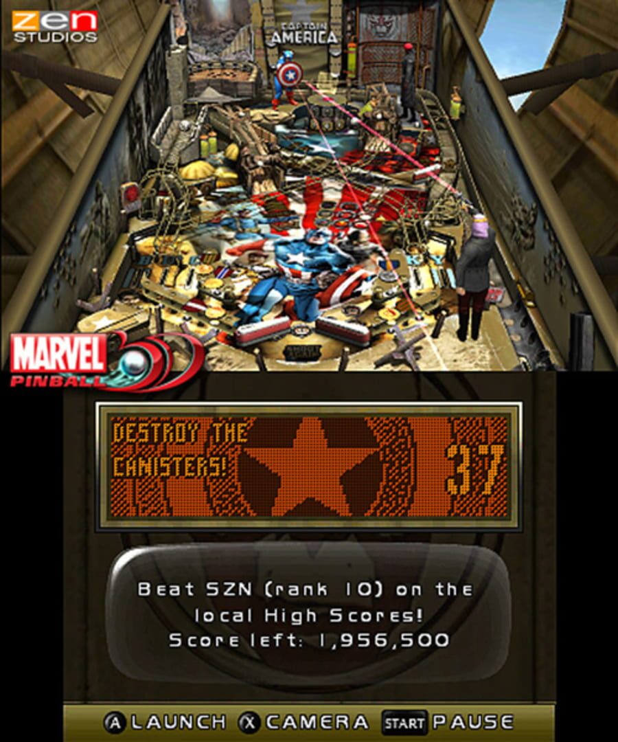 Screenshot for Marvel Pinball 3D