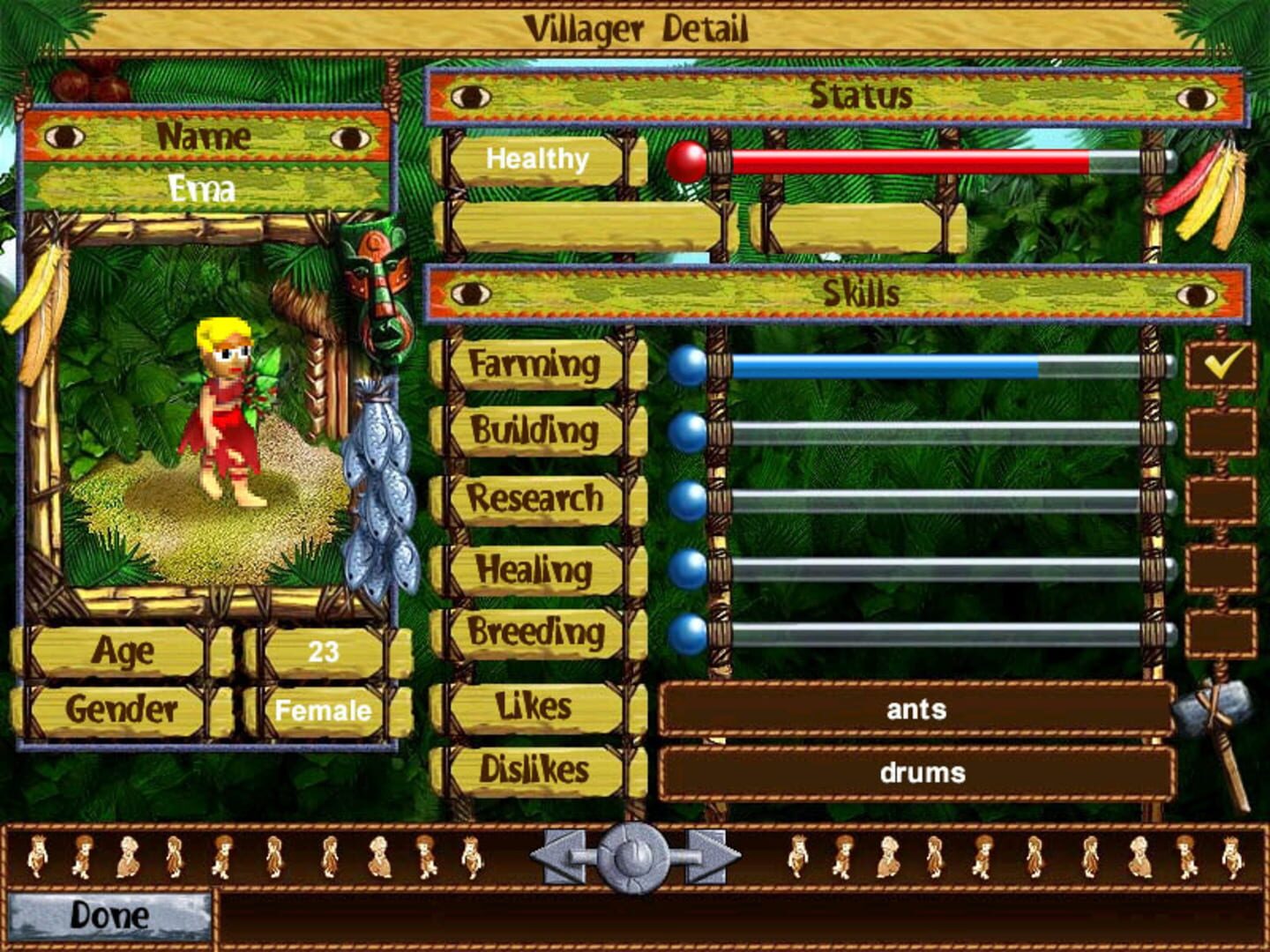 Screenshot for Virtual Villagers: A New Home