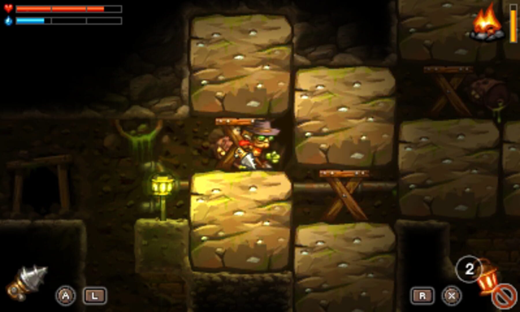 Screenshot for SteamWorld Dig