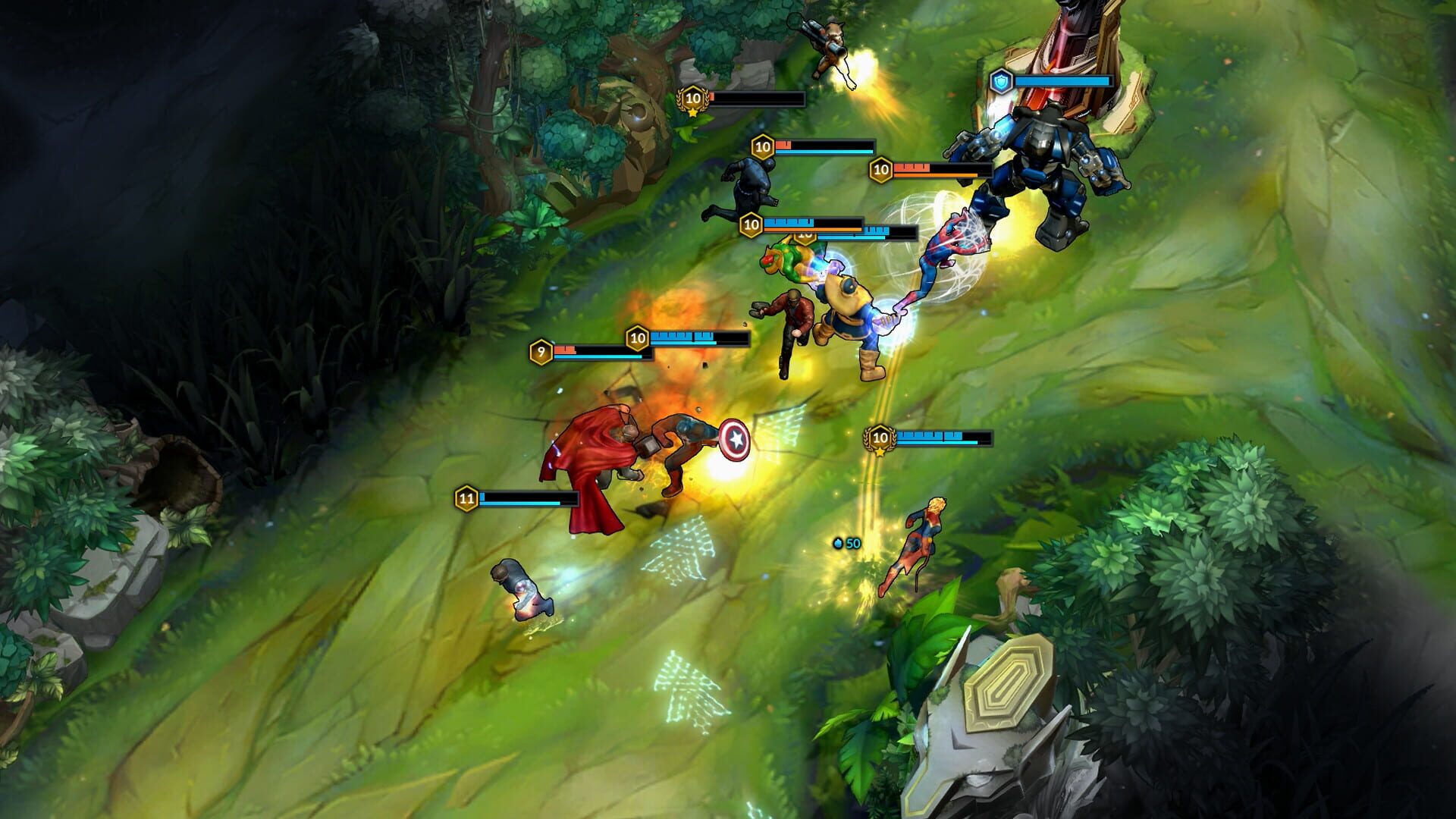Screenshot for Marvel End Time Arena