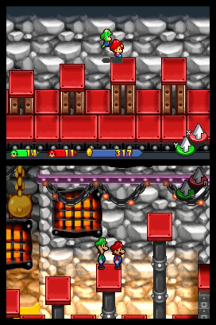 Screenshot for Mario & Luigi: Partners in Time