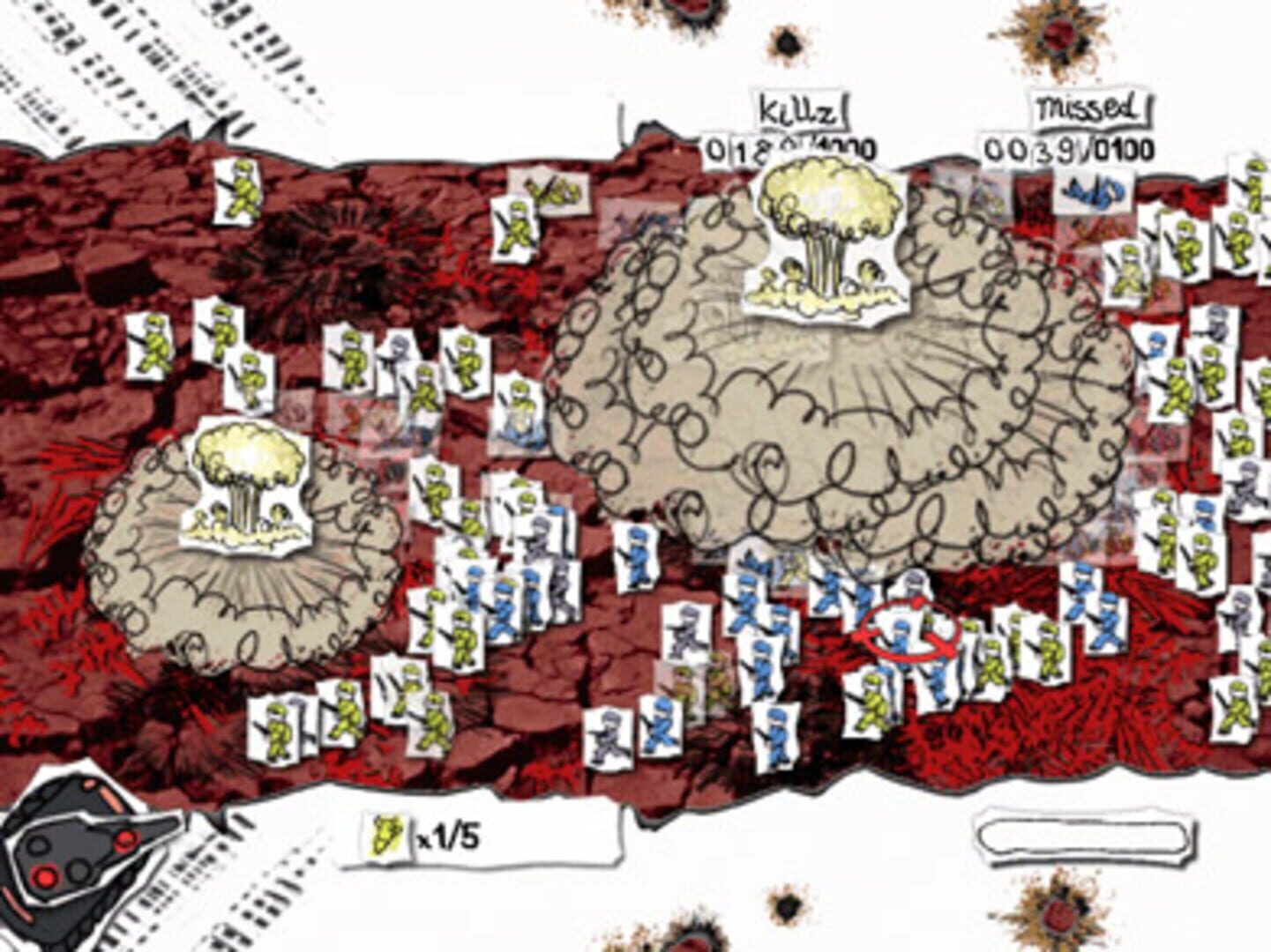 Screenshot for Paper Wars: Cannon Fodder!