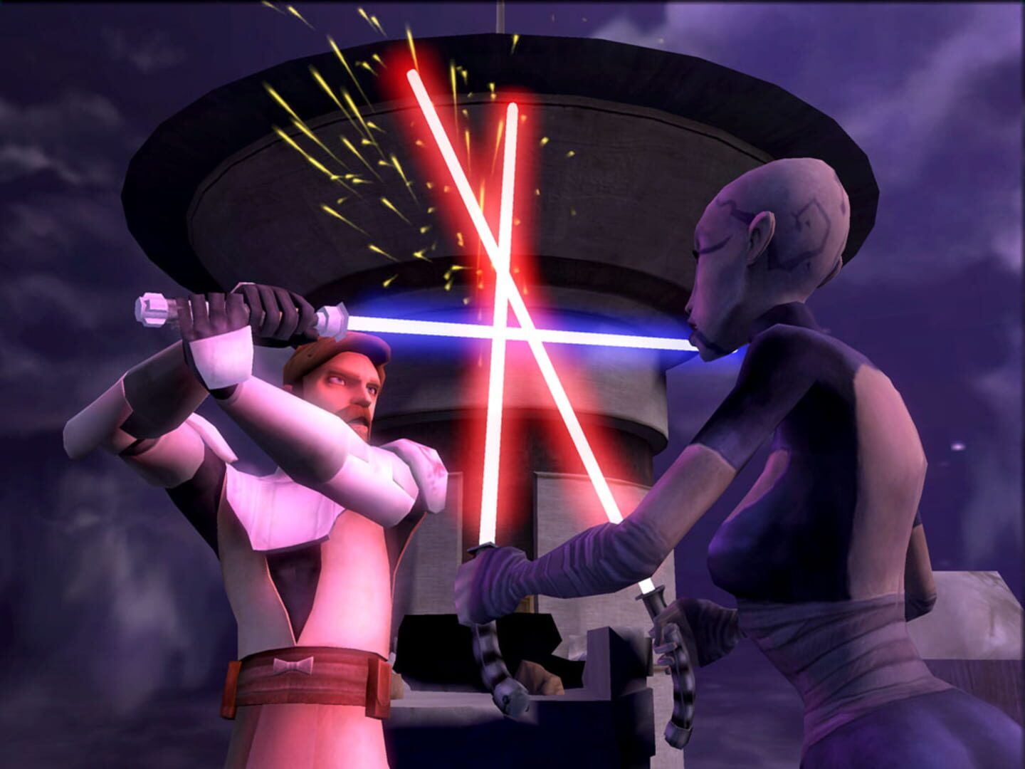 Screenshot for Star Wars: The Clone Wars - Lightsaber Duels