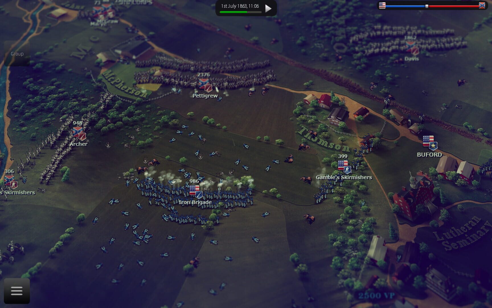 Screenshot for Ultimate General: Gettysburg