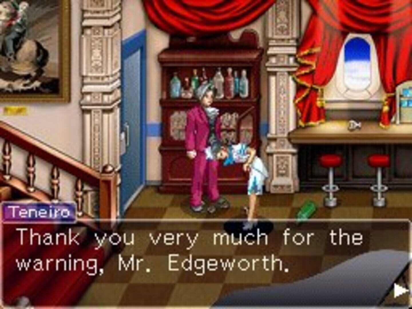Screenshot for Ace Attorney Investigations: Miles Edgeworth