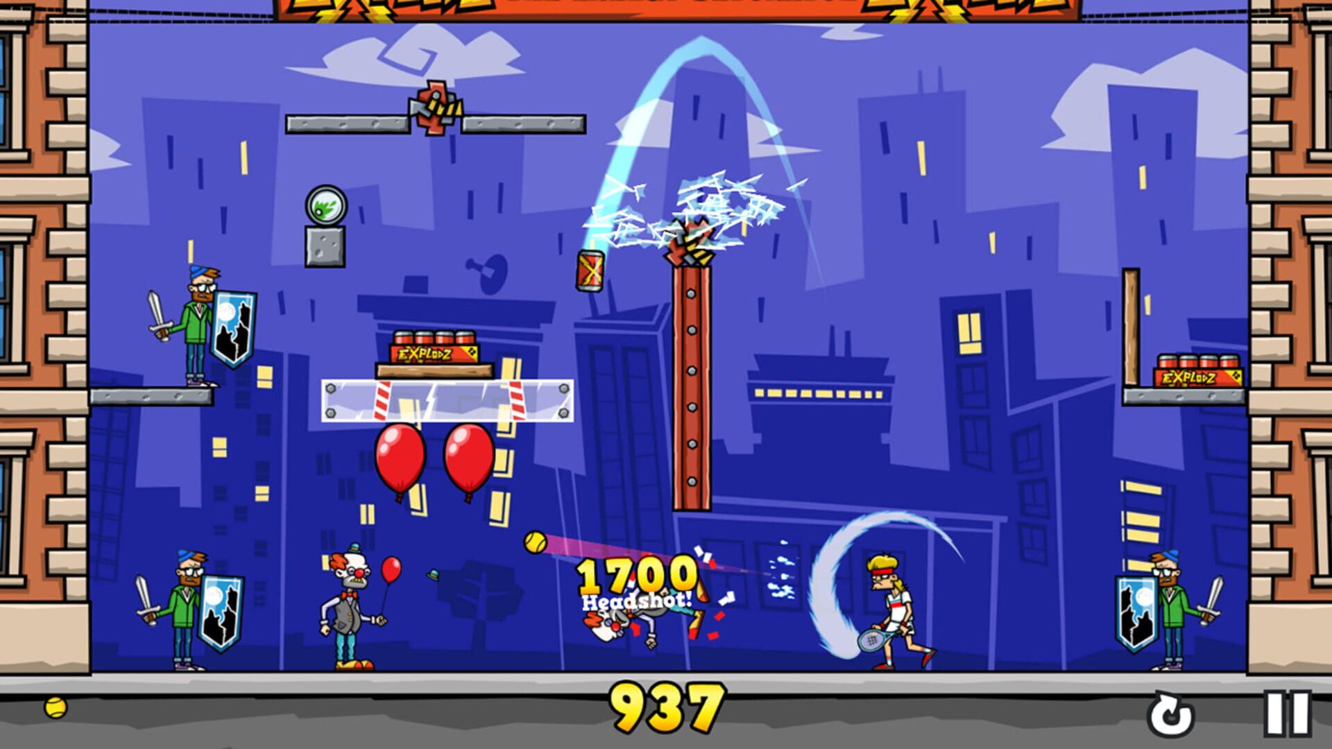 Screenshot for Tennis in the Face
