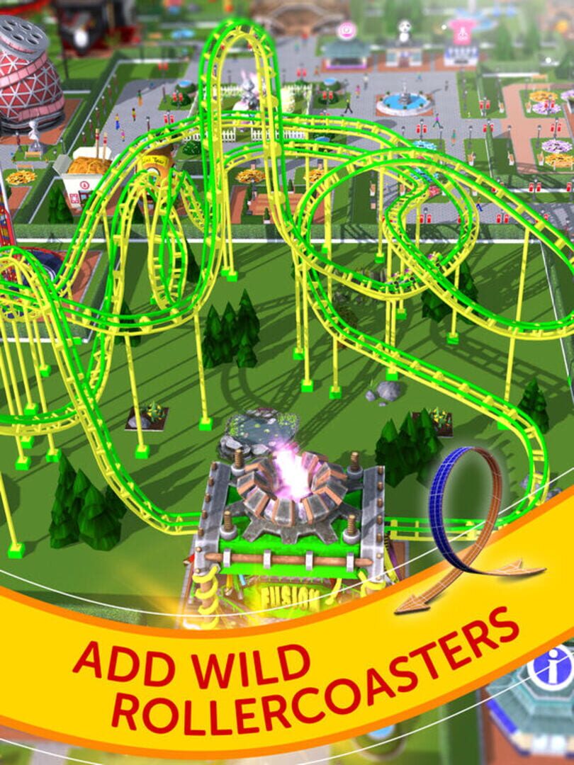 Screenshot for RollerCoaster Tycoon Touch