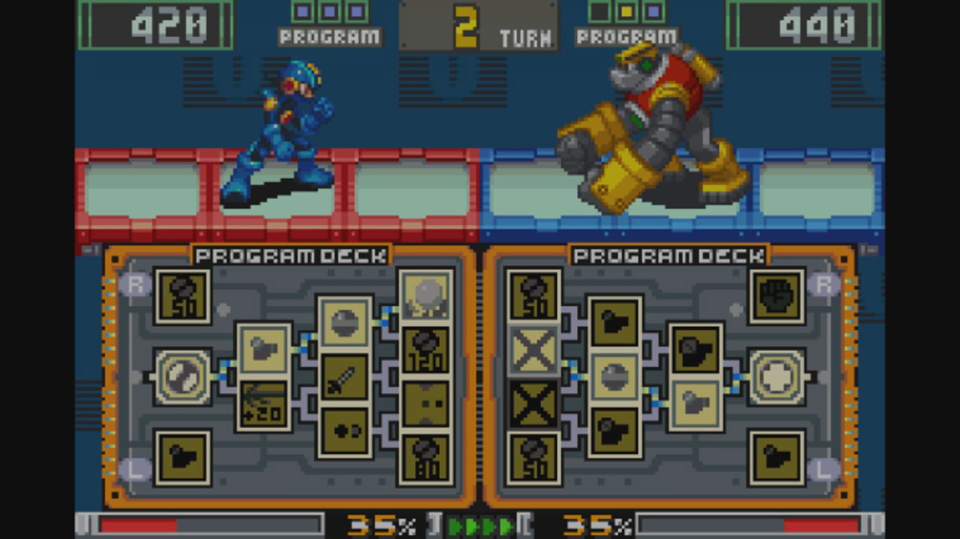Screenshot for Mega Man Battle Chip Challenge