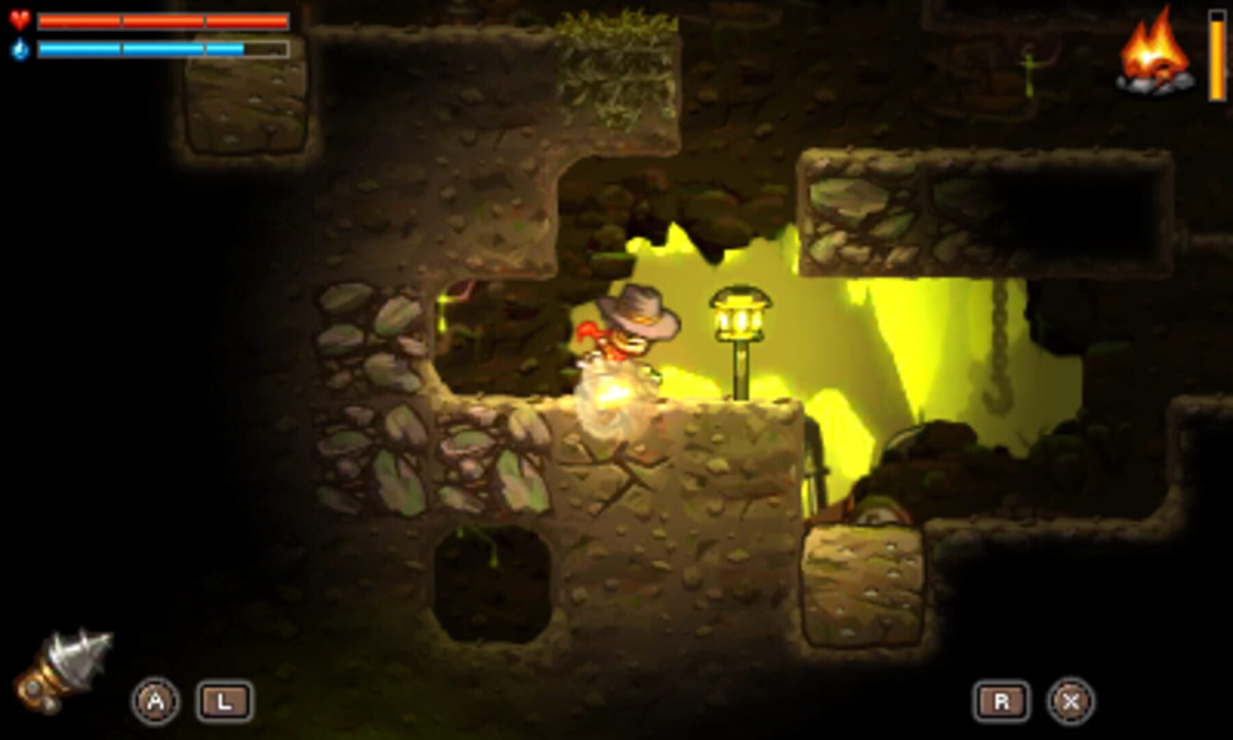 Screenshot for SteamWorld Dig