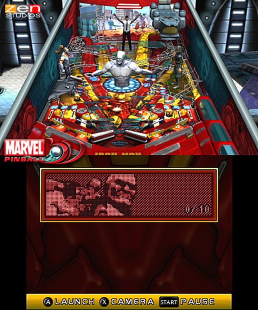 Screenshot for Marvel Pinball 3D