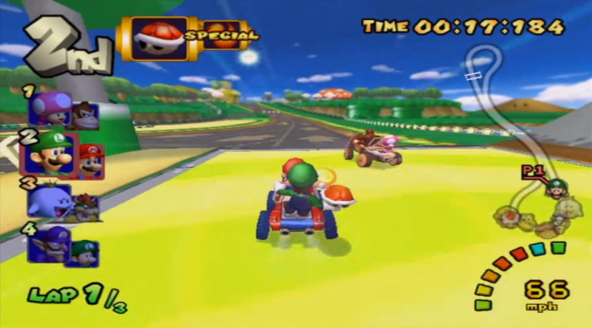 Screenshot for Mario Kart: Double Dash!!