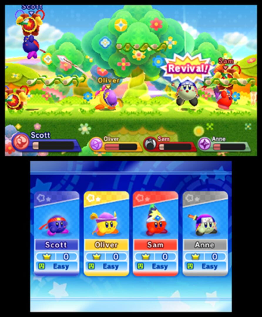 Screenshot for Kirby Fighters Deluxe