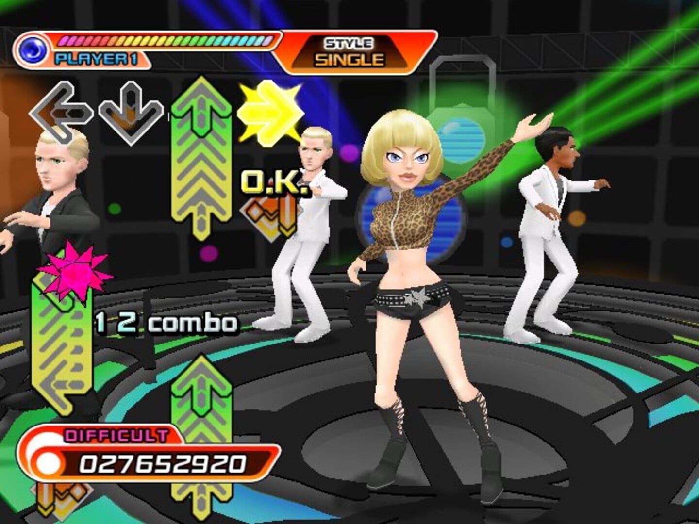 Screenshot for Dance Dance Revolution Hottest Party