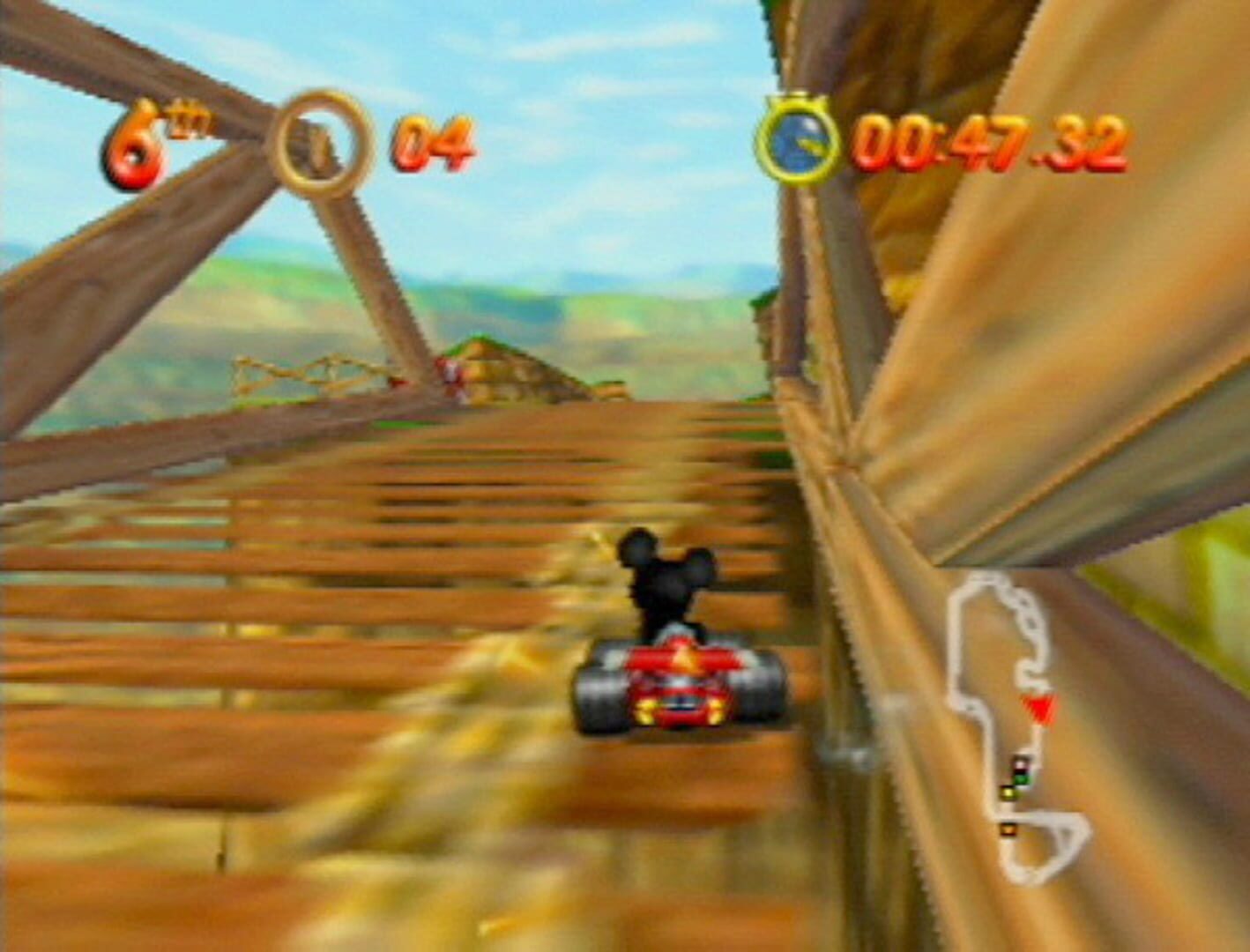 Screenshot for Mickey's Speedway USA